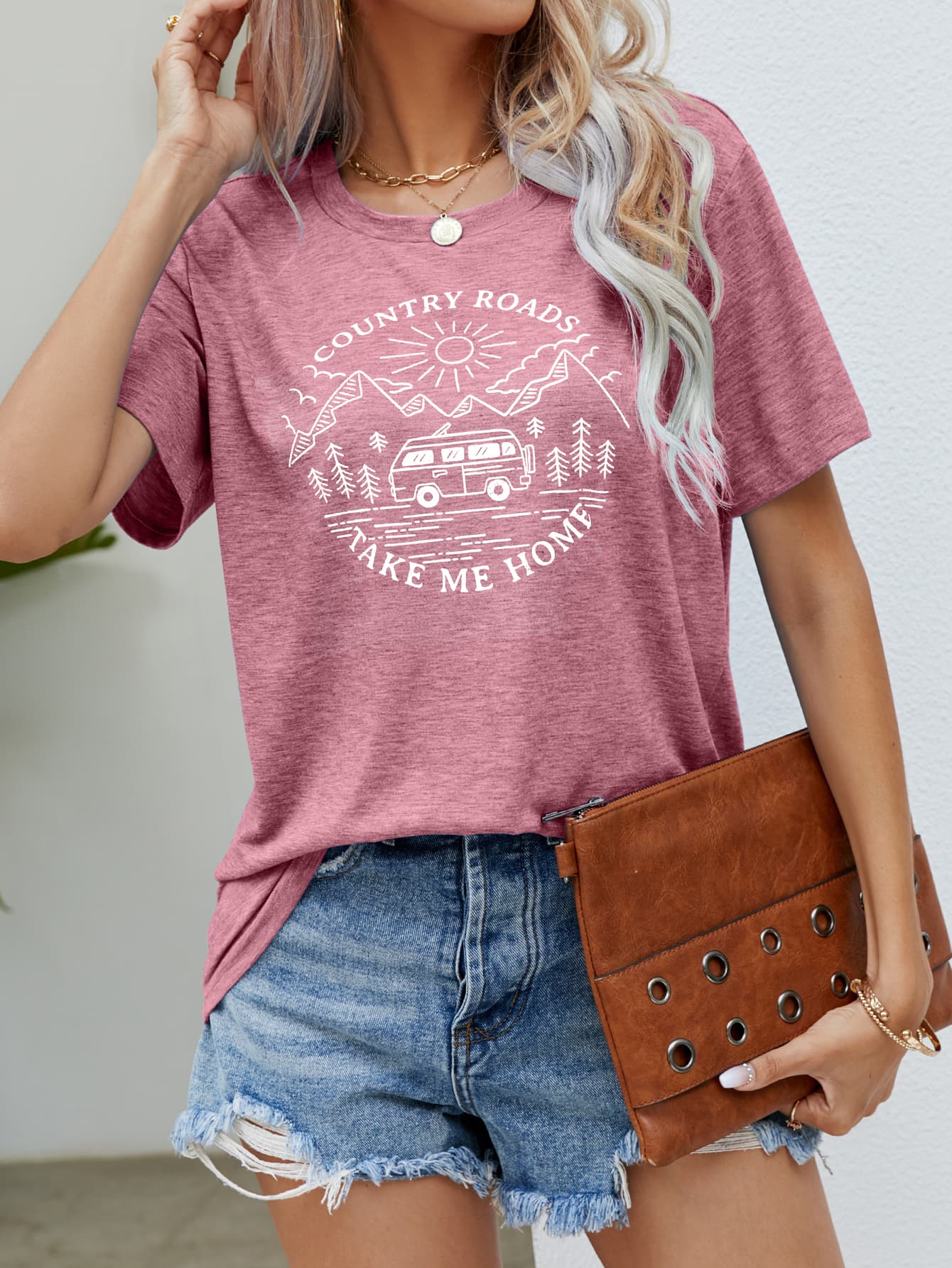 COUNTRY ROADS TAKE ME HOME Graphic Tee