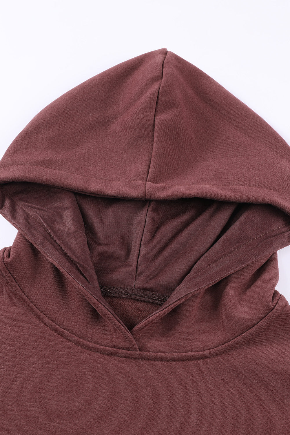 Dropped Shoulder Kangaroo Pocket Hoodie