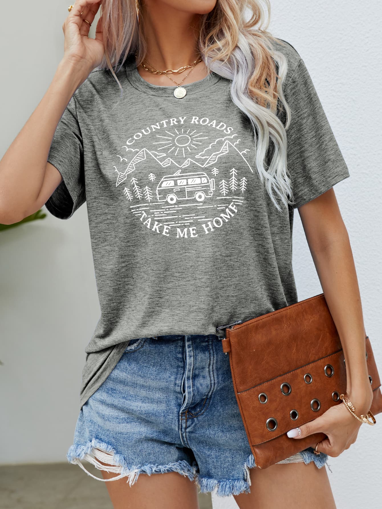 COUNTRY ROADS TAKE ME HOME Graphic Tee